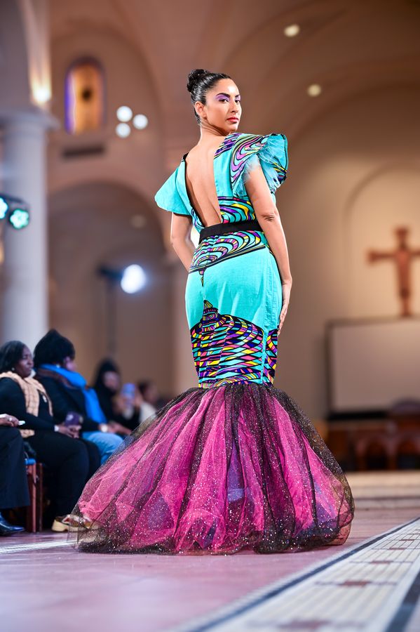 Couture runway finale photographed by Zoomatic Visuals